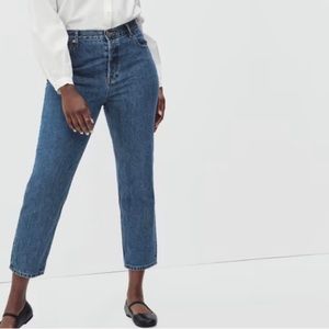 Everlane curvy 90s cheeky jean size 27 medium blue